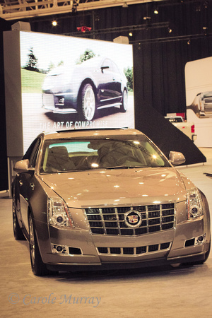 You know the first stop for the Murrays was going to be the Cadillac display!