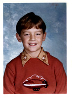 One of Kevin's school pictures.  Unfortunately, it's not marked .....  Mom .....  :-)