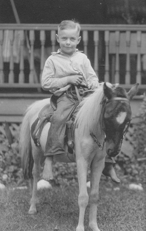 Donald J. Esmond as a child.