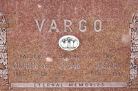 ST. THEODOSIUS CEMETERY / VARGOThis is the grave of Stephen Vargo, Sr. (1886 - 1960), his wife Susan (1886 - 1963) and son Joseph (1918 - 1955).© Carolyn S. Murray 2008  Id#: 0766118Name: Vargo, Steph