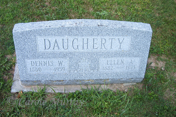 St. Mary's Cemetery Wakeman Huron County Ohio Photograph Photographs Graves Dennis Daugherty Ellen Ohara