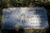 June SIGAN-DeBONO (July 3, 1934 - May 16, 1996).