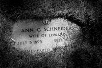 Ann G. SCHNEIDER, wife of Edward (July 3, 1893 - September 16, 1979)