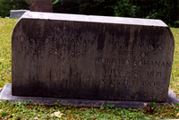 This is the grave of Horatio BOHANAN (June 28, 1864 - May 2, 1947) and his wife Jettie (MANIS) BOHANAN (July 28, 1871 - September 14, 1908).  This grave can be found in the Williamsburg Cemetery, Sevi