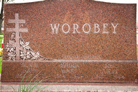 ST. THEODOSIUS CEMETERY / WOROBEYThis is a grave adjacent to the Maharidge grave:John WOROBEY (1886 - 1967)Mary WOROBEY (1894 - 1969)Steve WOROBEY (1918 - 1964)