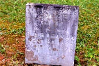This is the grave of Charlie BOHANAN (September 20, 1896 - November 6, 1896), son of Mr. and Mrs. R. A. BOHANAN.  This grave can be found in the Williamsburg Cemetery, Sevierville, Sevier County, Tenn