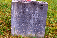 This is the grave of John BOHANAN (October 26, 1877 - October 26, 1903), son of James and Clarinda (OGLE) BOHANAN.  This grave can be found in the Williamsburg Cemetery, Sevierville, Sevier County, Te