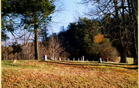 This is a photo taken in November, 1998 of the Henry Cemetery No. 2 in Jones Cove, Sevier County, Tennessee.