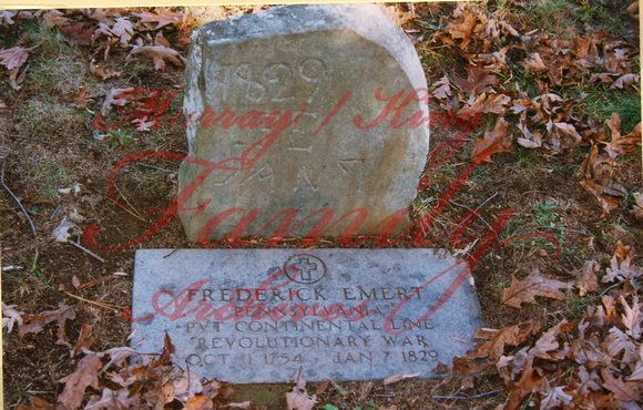 Frederick E. Emert Grave Emert's Cove Sevier County Tennessee