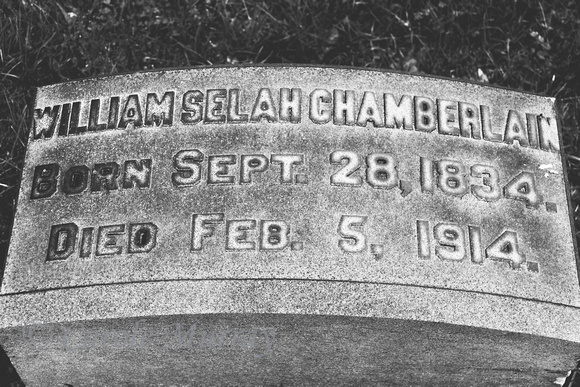 William Selah Chamberlain Lakeview Cemetery Cleveland Ohio Grave 1834 1914