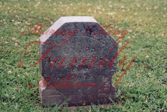 Grave of Loretta O'Mara (1886 - 1889)