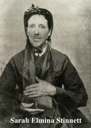 Sarah Elmina Stinnett George Washington Rice 1852 1928 Alexander Ball Tennessee Photograph