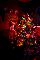 Christmas Tree Lights Sparkle