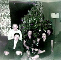Christmas 1957 Vourron Konst Family Esmond