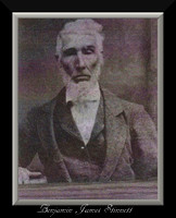Benjamin James Stinnett 1849 1919 Family Tennessee Photograph