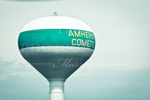Amherst Ohio Comets Water Tower
