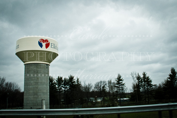 Elkhart Indiana Water Tower