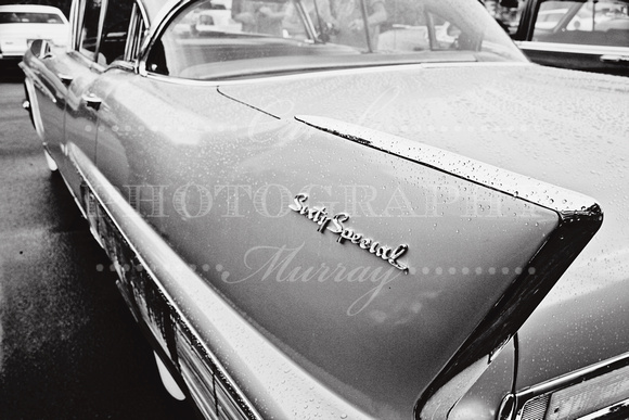 1958 Cadillac Sixty Special Black White Print Photograph For Sale Purchase