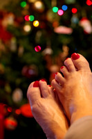 Feet Relax Christmas