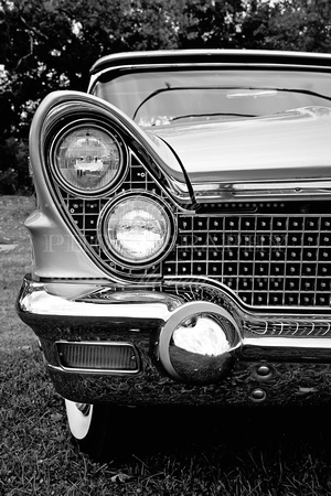 1960 Lincoln Front End Headlights For Sale Print Photograph Purchase Buy