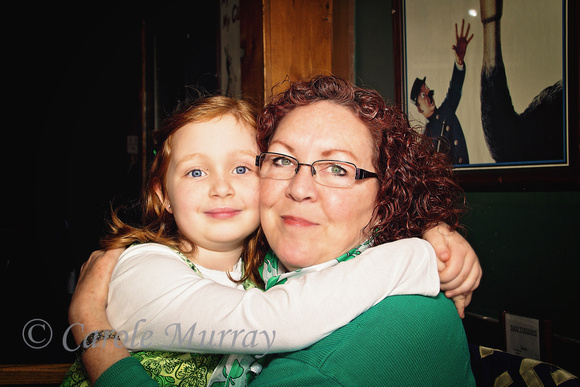 Grandmother Granddaughter Family St. Patrick's Day 2016