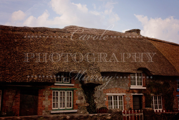 The thatched cottages of Adare, County Limerick, Ireland.