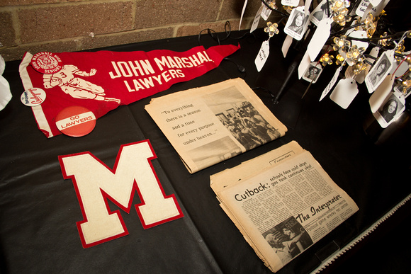 Some John Marshall High memorabilia