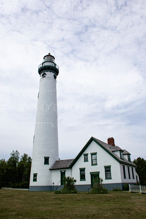 MICHIGAN:  New Presque Isle Lighthouse, Presque Isle