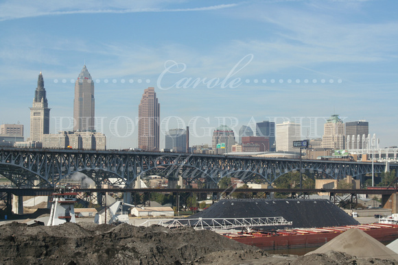 View of the city skyline from Tremont.© Carolyn S. Murray 2006