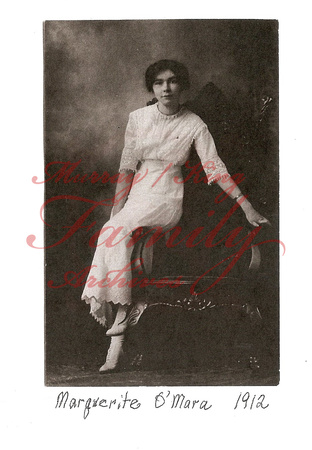 1912:  Marguerite O'Mara