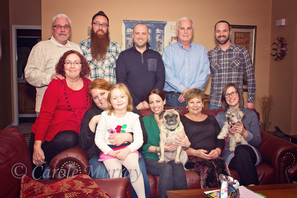 Murray Family Wakeman Ohio Christmas 2014