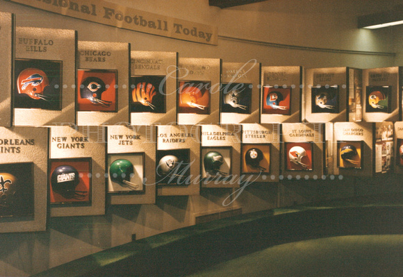 Football Hall of Fame Canton Ohio 1986,