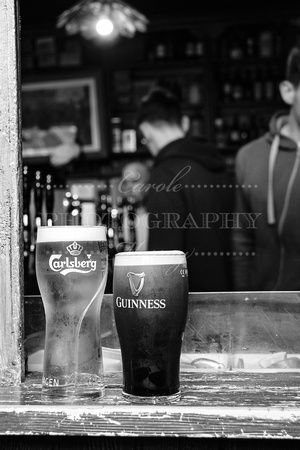 Pints in a Snug in Dingle, County Kerry, Ireland
