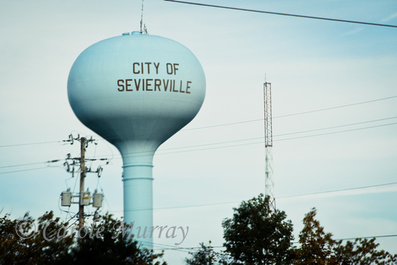 City of Sevierville Water Tower!