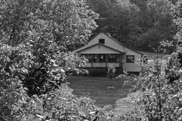 The house were Amma grew up in Jones Cove, Tennessee