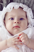 Three Month Baby Girl Portrait