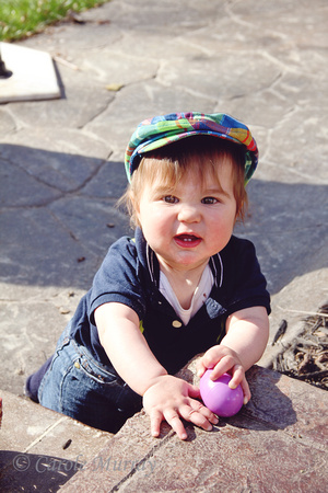 Little Boy Hat Easter Egg Hunt