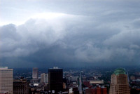 A summer thunderstorm rolling off of Lake Erie -- over downtown Cleveland.© Carolyn S. Murray 2006