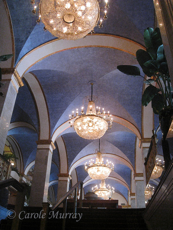 The lobby of the Renaissance Hotel.  (April 2010)© Carolyn S. Murray 2010