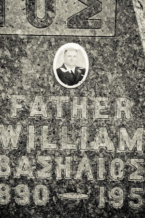 ST. THEODOSIUS CEMETERY / LOGOSPhoto on grave of William Logos
