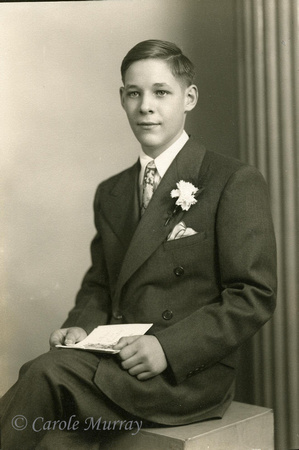 Adolph Hoffman in a studio portrait.