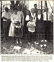 Jehu Stinnett Descendants Newspaper Photograph Tennessee Sevier County