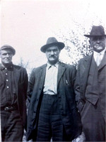 Clarence Burchfield, John William Burchfield and Gus Burchfield