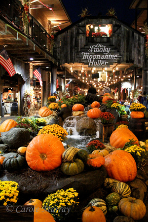 Fall Decorations Gatlinburg Tennessee
