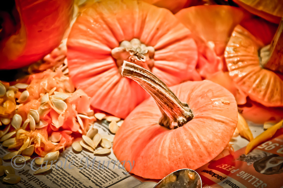 Pumpkin Carving Guts