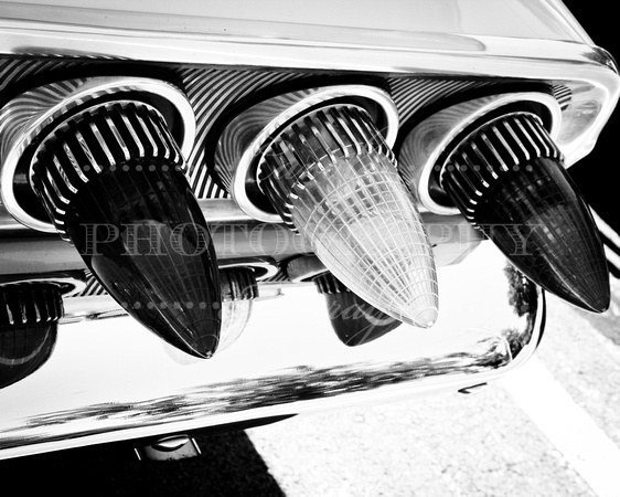 Taillights Black and White Photograph Print Purchase For Sale buy
