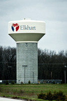 Elkhart Indiana Water Tower
