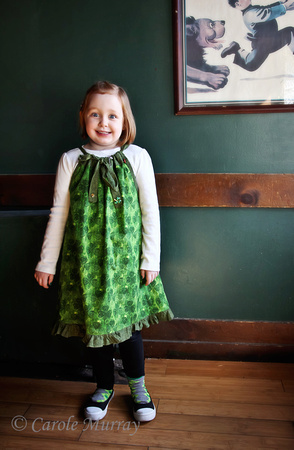 St. Patrick's Day Girl Outfit