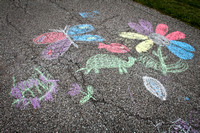 Sidewalk Chalk Drawing Event