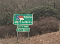 And then it was on to North Carolina!